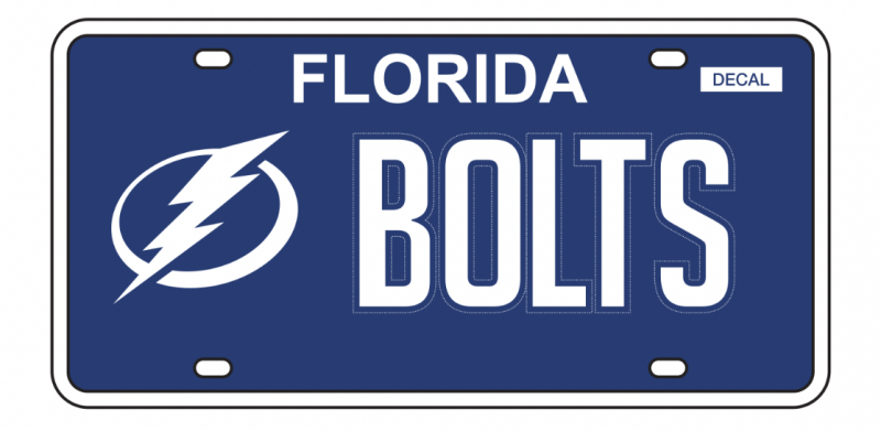 Tampa Bay Lightning Specialty Plate